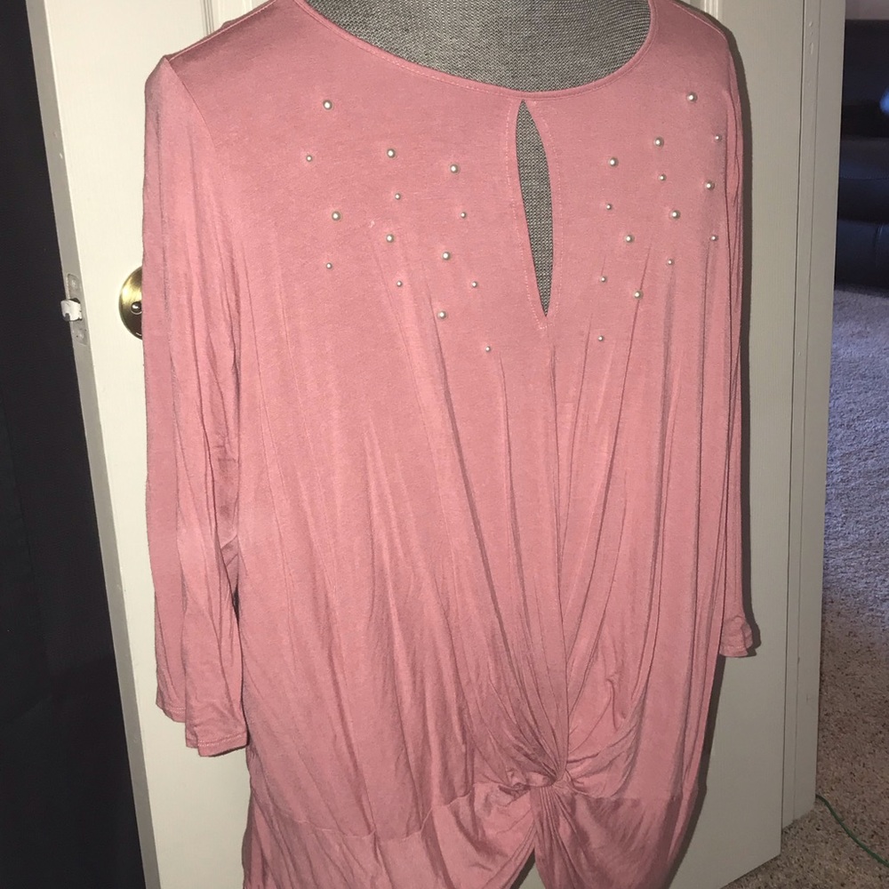 Pink blouse